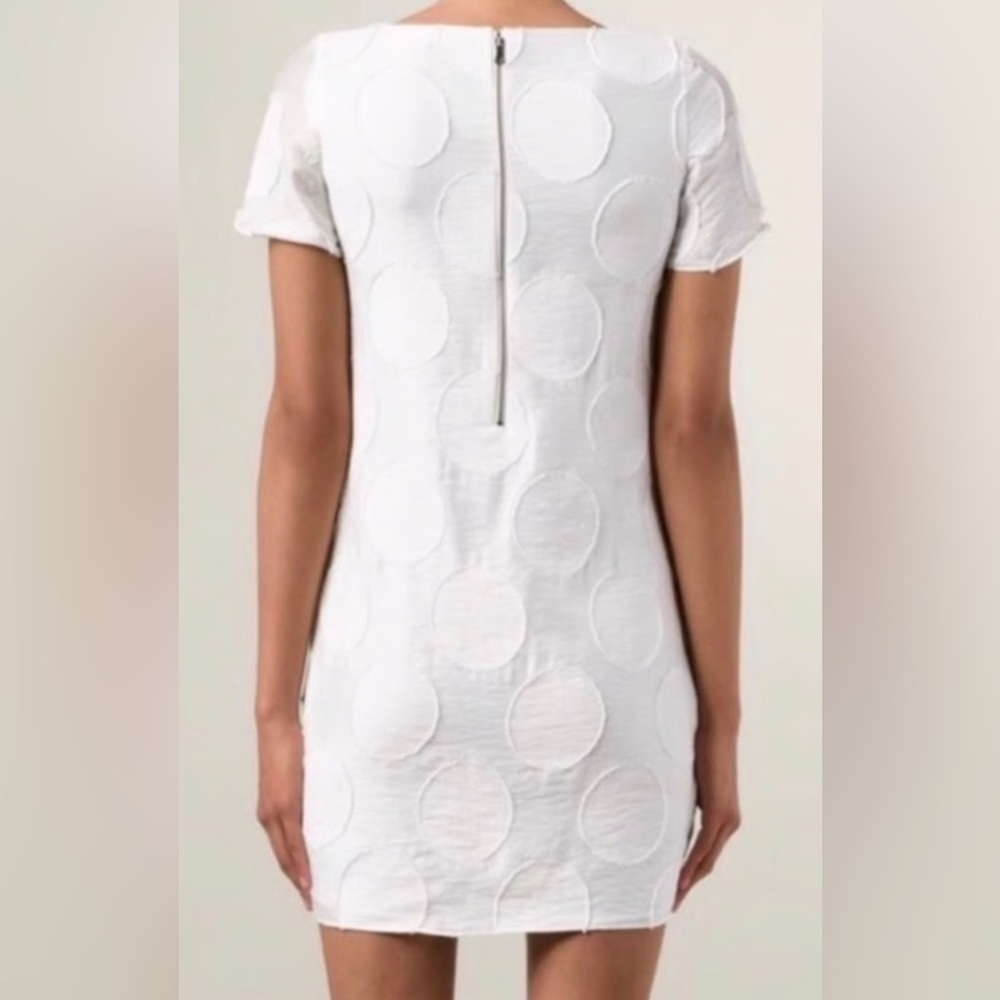 Alice + Olivia Cream Textured Dress